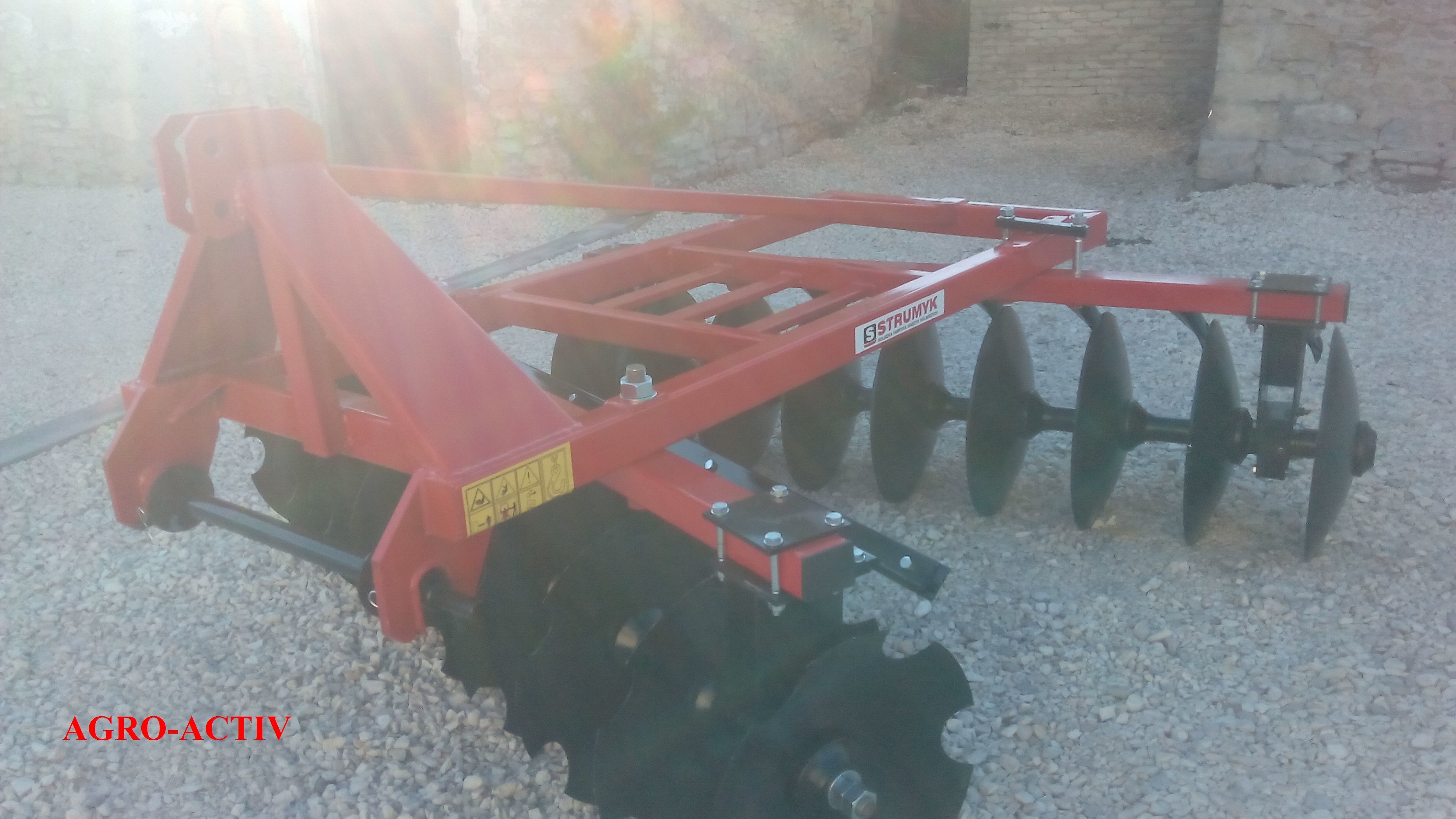 Brona Talerzowa Zawieszana Dwuwalcowa V2/18 talerzy 2m STRUMYK AGRO-AC — zdjęcie 8