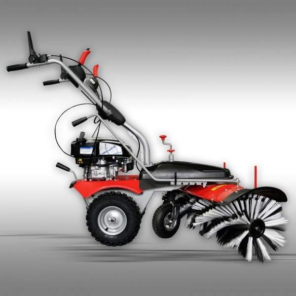 ZAMIATARKA  SAMOJEZDNA ULIC, SZEROKOŚĆ ROBOCZA 100CM, 6,5 kM, B&S — zdjęcie 4