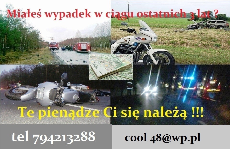 ODSZKODOWANIA-KONSULTACJE BEZPLATNE