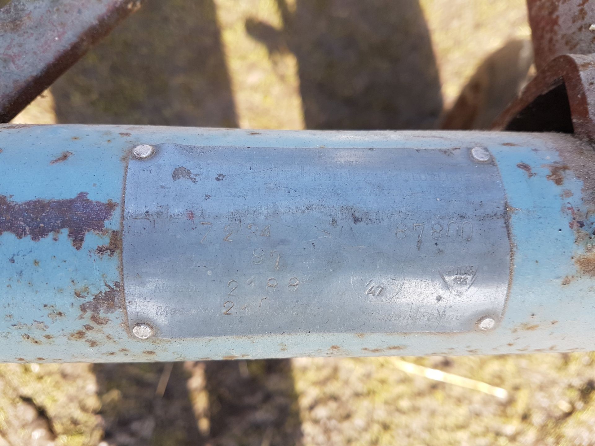 Przewracarka do siana, zgrabiarka, typ Z-234 — zdjęcie 5