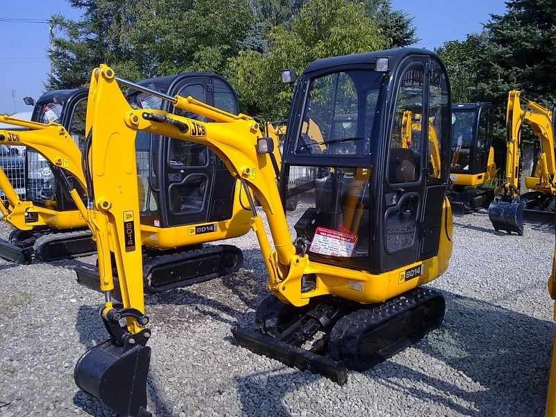 JCB 8014 - rocznik: 2007 - minikoparka — zdjęcie 2