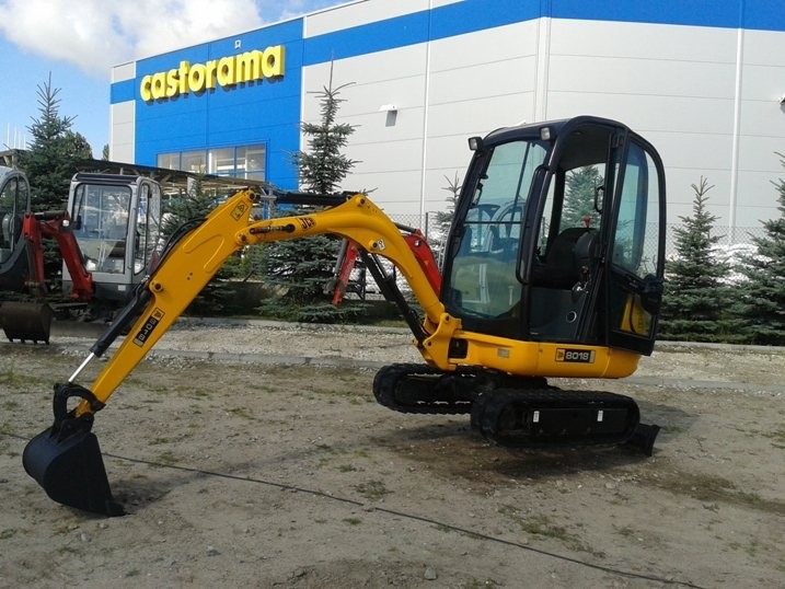 JCB 8018 2010 20KM 950mth 801 KOPARKA LEASING GWR — zdjęcie 1