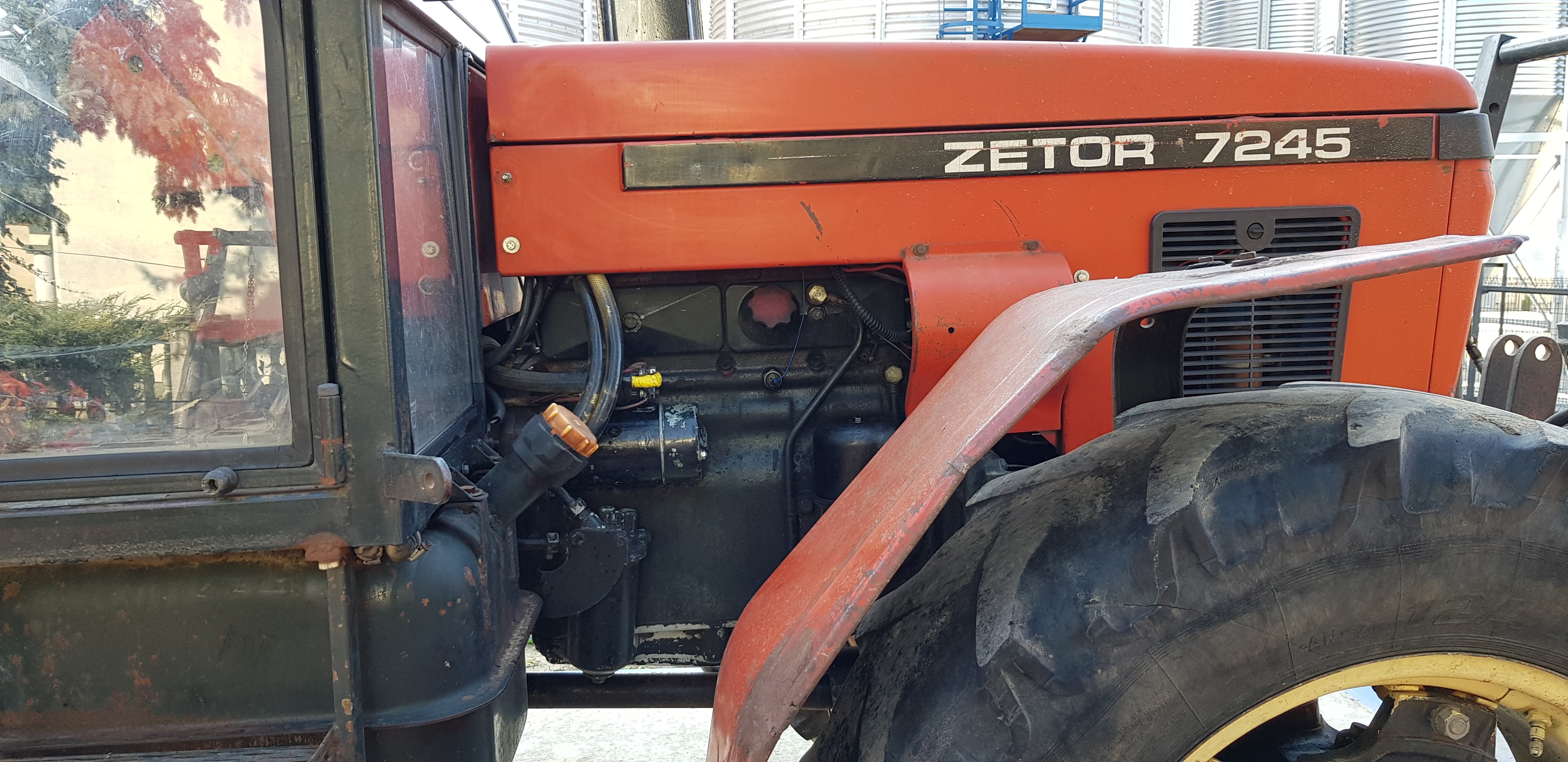 Zetor  7245 z tuzem — zdjęcie 4