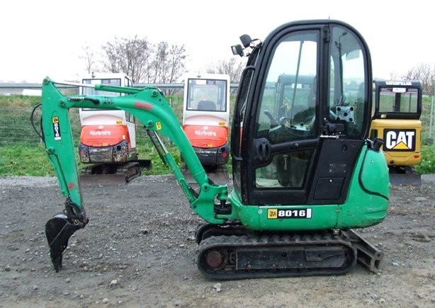 Minikoparka JCB 8016 rok 2007,,,, — zdjęcie 3