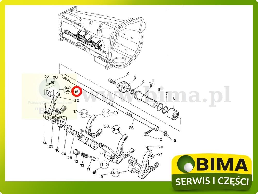 Widełki żółw zając Massey Ferguson 6255,6260,6265,6270 — zdjęcie 5