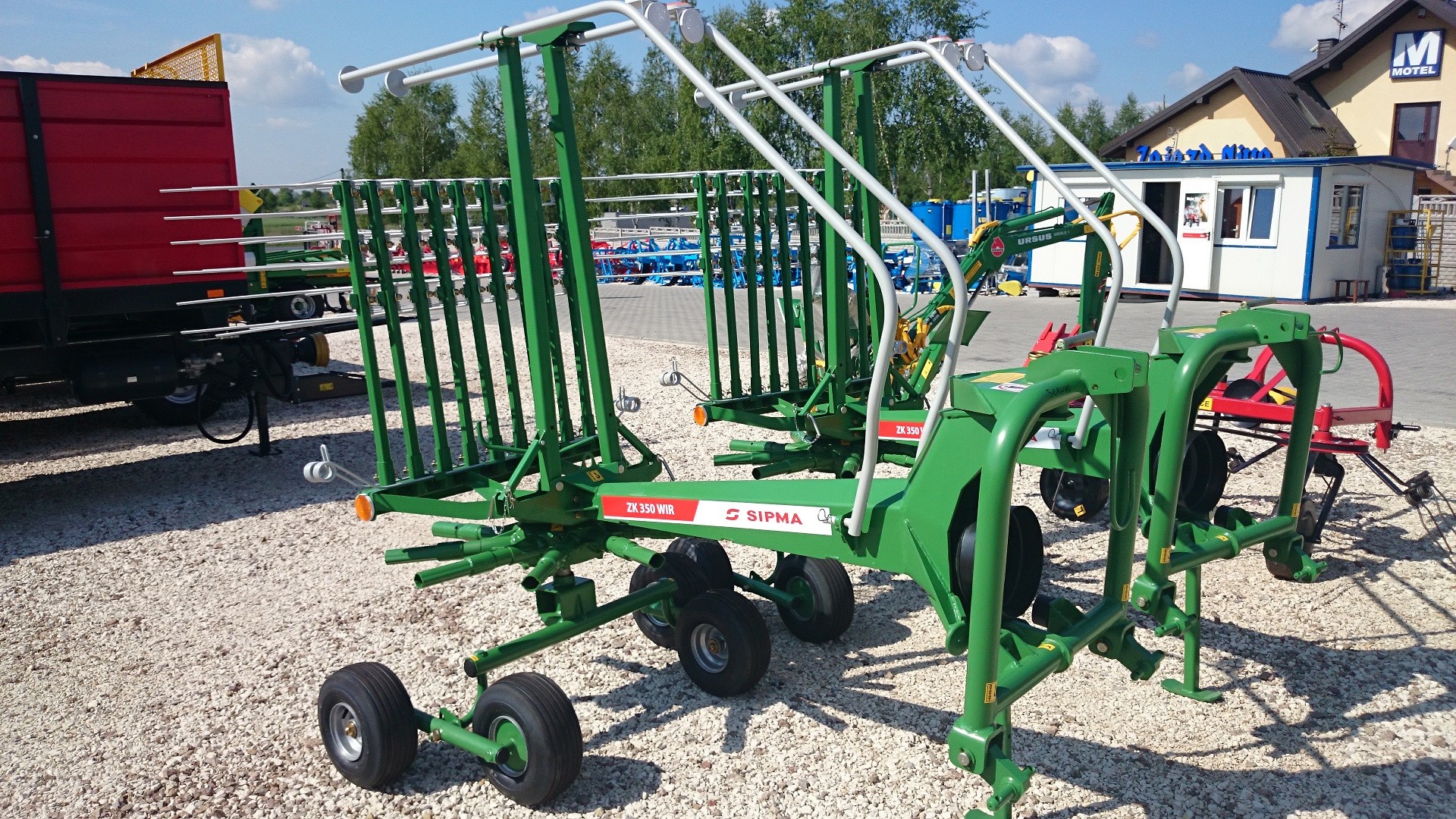 Zgrabiarka 1 wirnikowa Sipma ZK 350 WIR tandem — zdjęcie 8