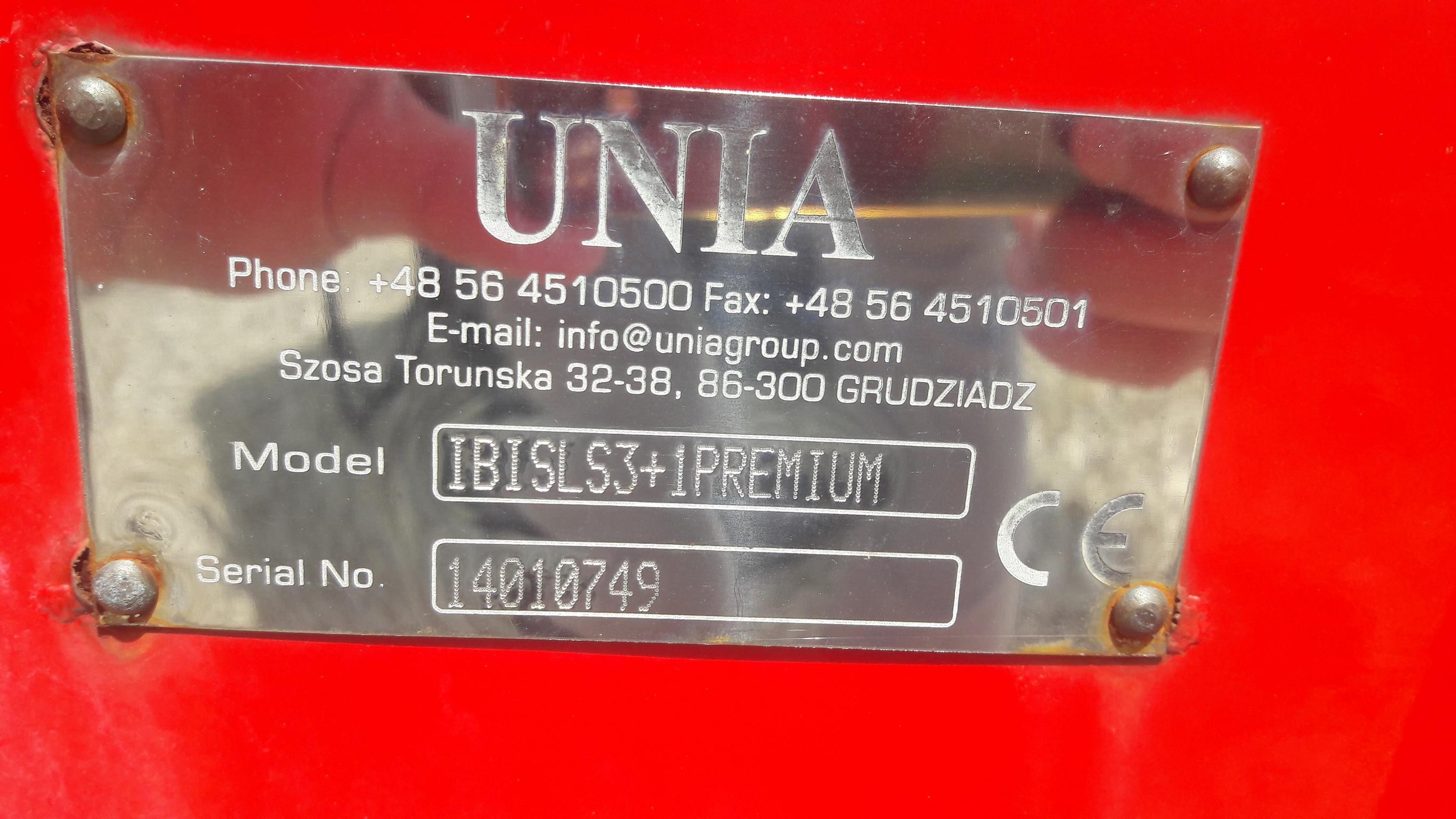 Pług obrotowy UNIA Ibis LS Premium 3+1 — zdjęcie 3