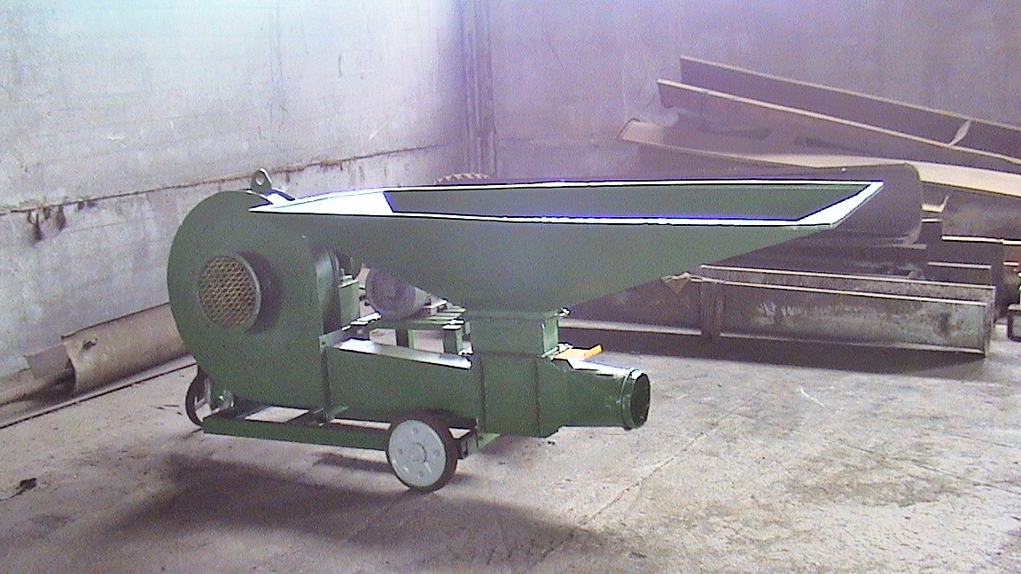 Dmuchawa do zboża wydajność 6-7 t/h silnik 7,5 KW. — zdjęcie 4