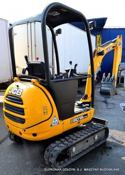 2 x JCB 8018 CTS z 2011r. — zdjęcie 2