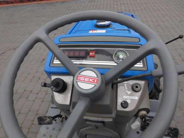  Iseki TM15 15KM 4x4 mini traktor traktorek ładowarka Kubota Yanmar  — zdjęcie 4