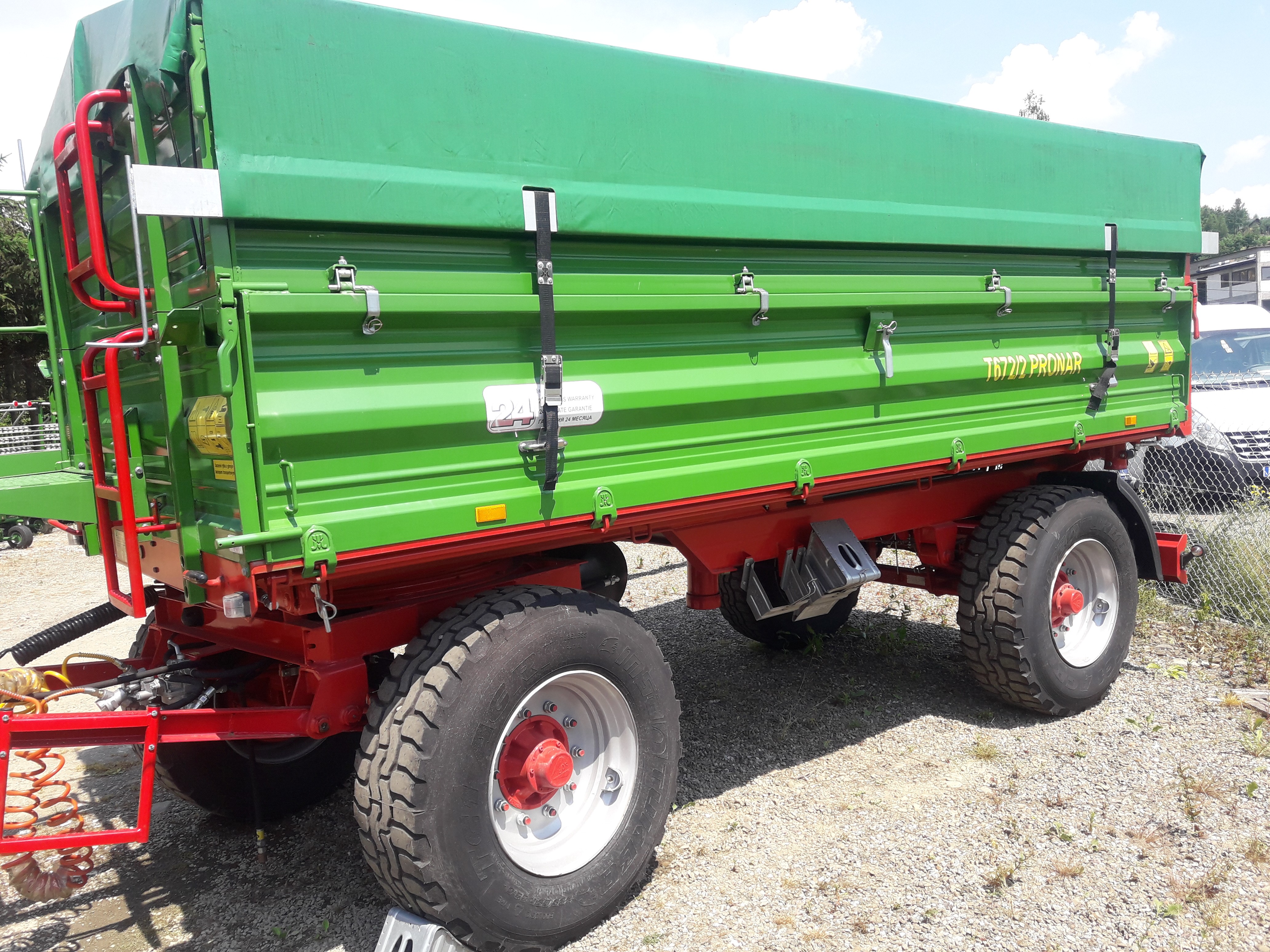 Przyczepa Rolnicza Pronar T672- 8T