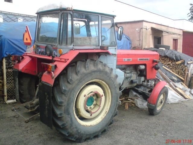 Ursus C 355 - 360 + przyczepa — zdjęcie 2