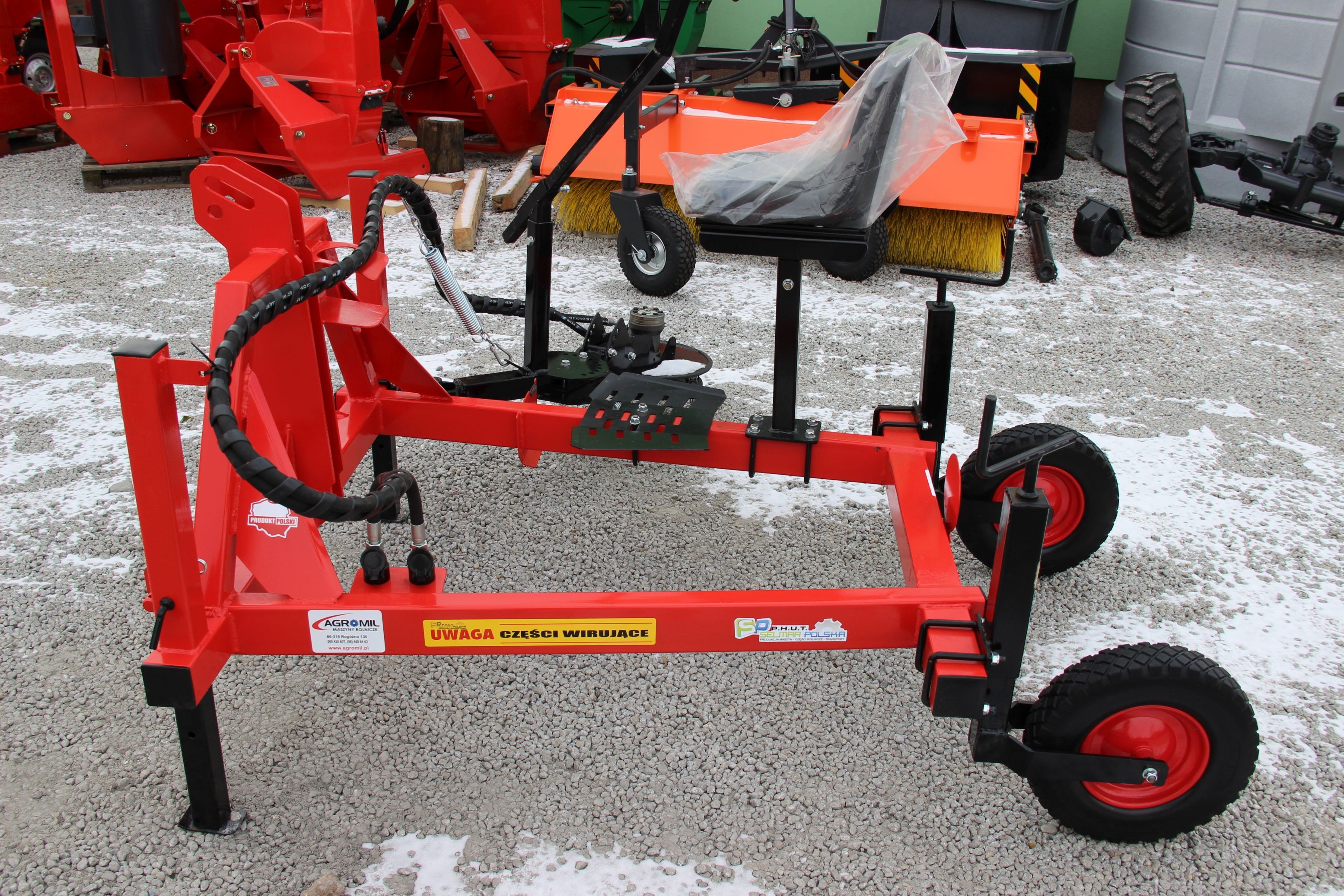 Pielnik hydrauliczny PH-1 Selmar pielniki PH-2 dwurzędowy — zdjęcie 2