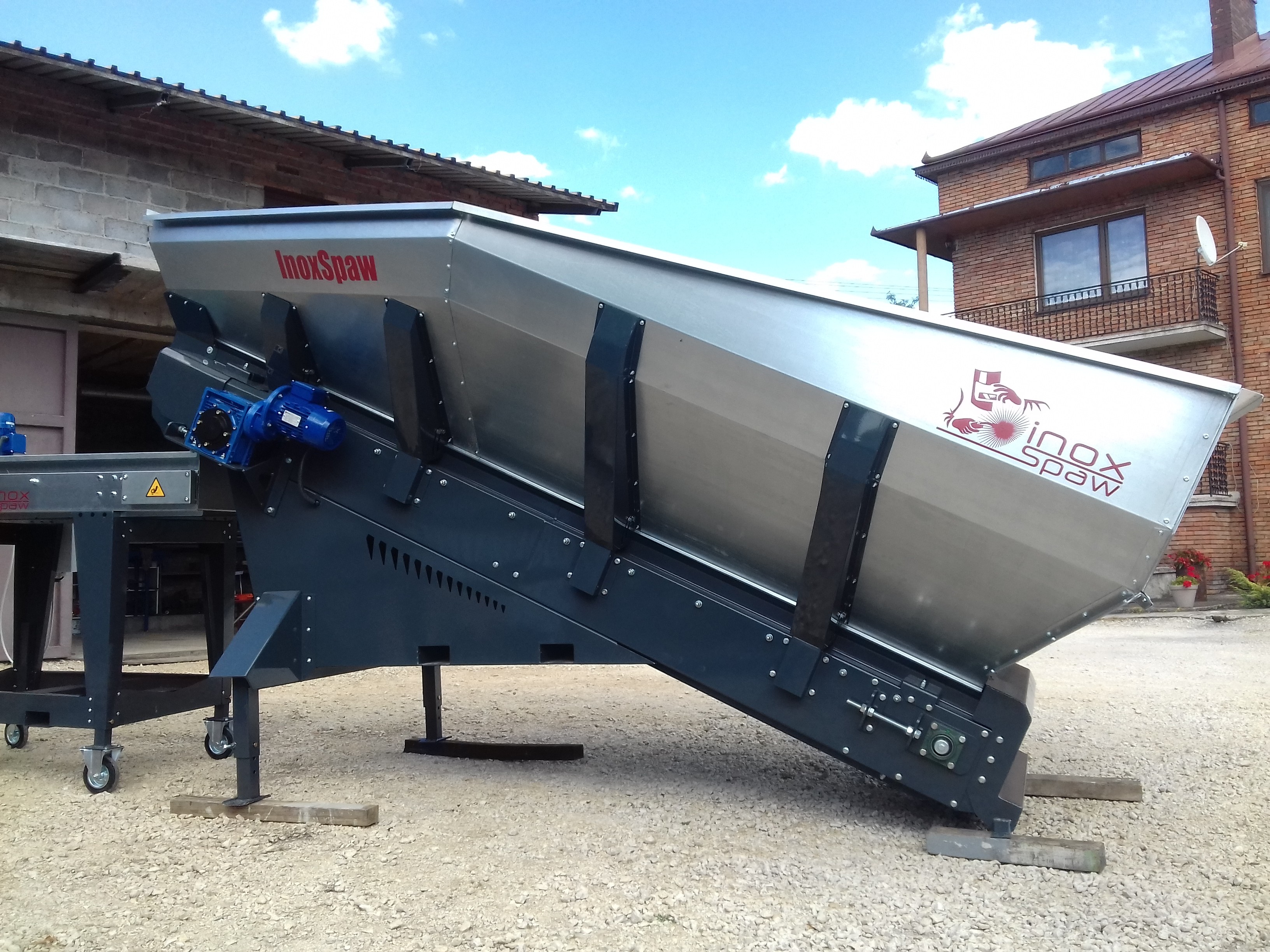 Kosz przyjęciowy T800 receiving hopper bunkier zasypowy — zdjęcie 3