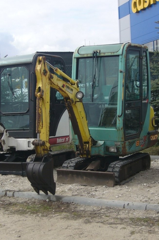YANMAR B15 -3 2003 15KM AMMANN KOPARKA LEASING GWR — zdjęcie 2