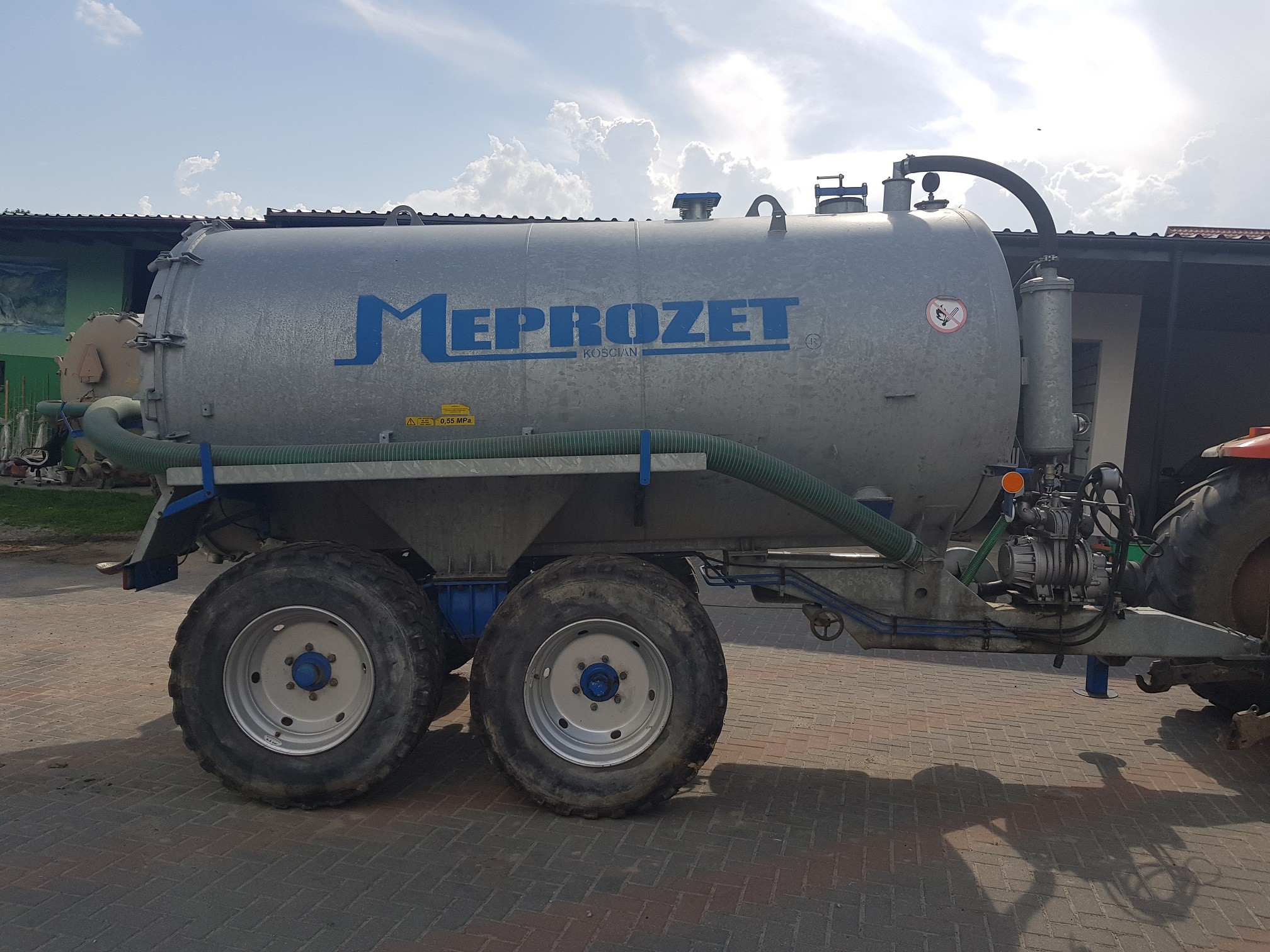 Meprozet PN-60/4 Beczkowóz Meprozet 7 tyś. TANDEM 2013r. — zdjęcie 2