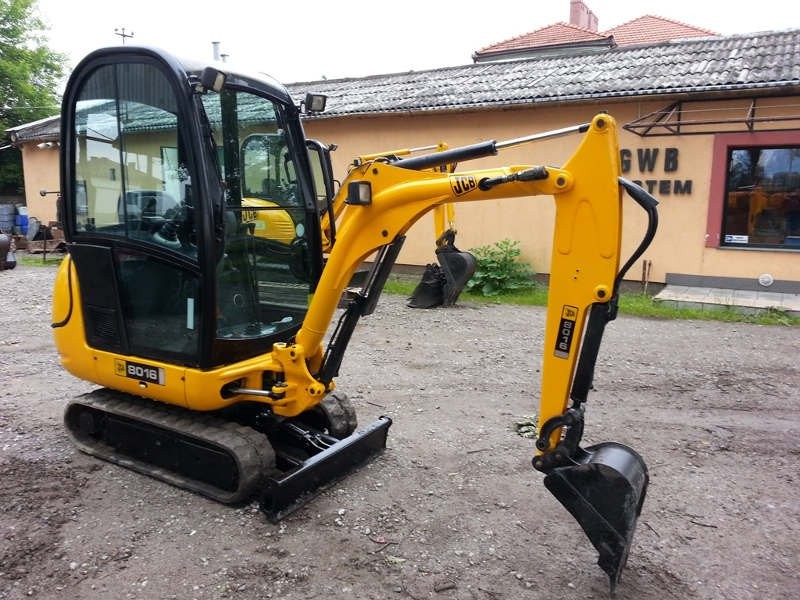 JCB 8016 minikoparka gąsienicowa 2007r.