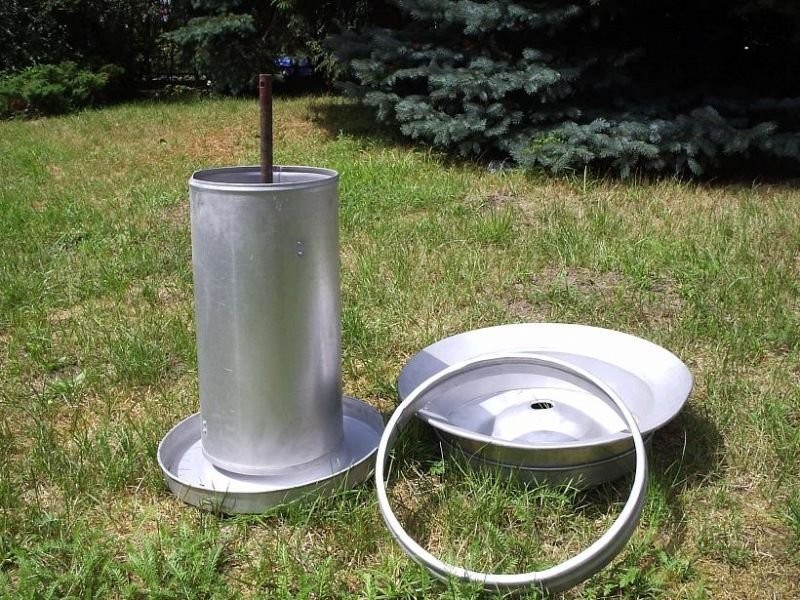 * AUTOMAT PASZOWY * KARMNIK DLA DROBIU * ALUMINIUM * — zdjęcie 3