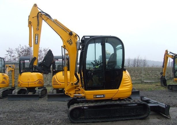 Minikoparka gąsienicowa JCB 8045 ZTS z roku 2006., — zdjęcie 1