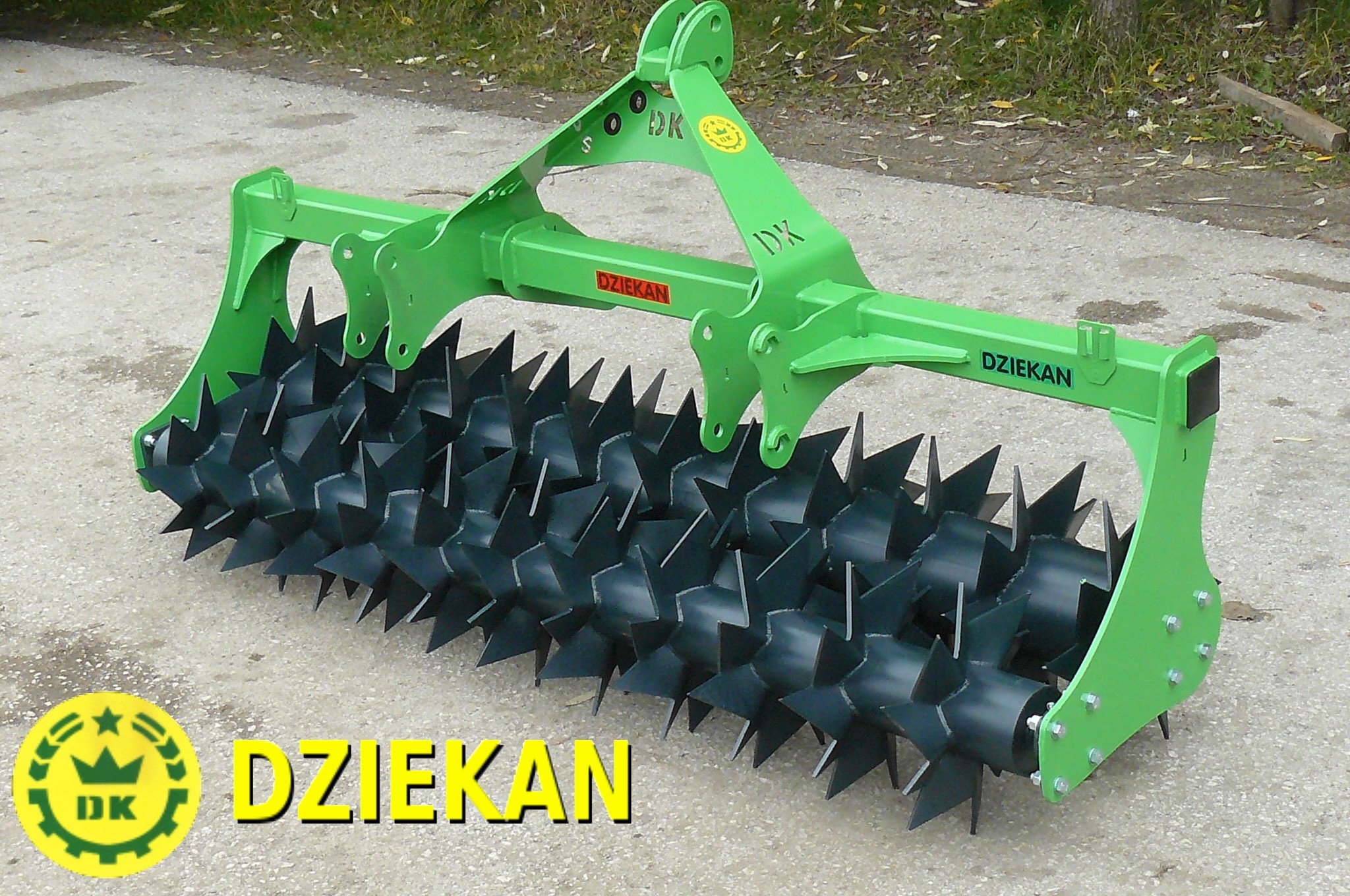 Agregat talerzowy wał podwójny zębaty falisty LEW, Producent Dziekan — zdjęcie 4