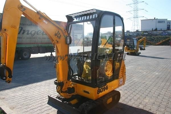 mini koparka JCB 801.4 z 2001 r. — zdjęcie 1