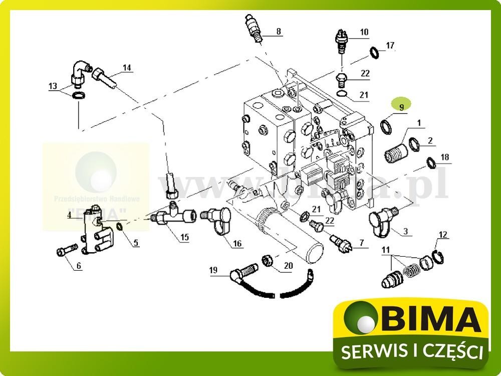 Oring układu hydraulicznego Renault CLAAS Atles 926,926 — zdjęcie 3