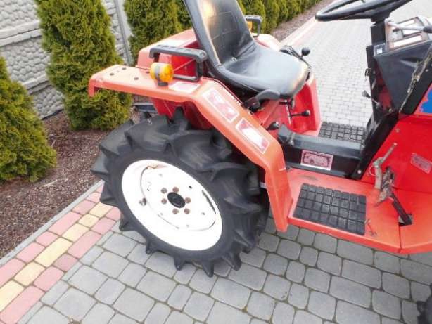 Yanmar F15 15KM 4x4 mini traktorek ogrodniczy kubota iseki — zdjęcie 6