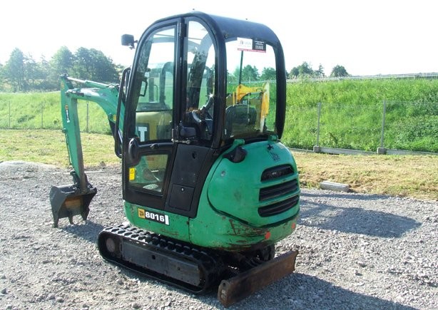 Minikoparka gąsienicowa JCB 8016 z roku 2007...... — zdjęcie 2