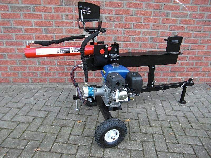 ŁUPARKA HYDRAULICZNA: nacisk 12 ton, silnik 6,5 kM, 52 cm — zdjęcie 1