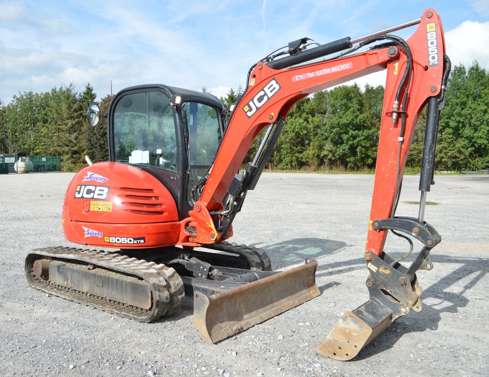 koparkikrakow.pl - JCB 8050 - 2013 rok — zdjęcie 1