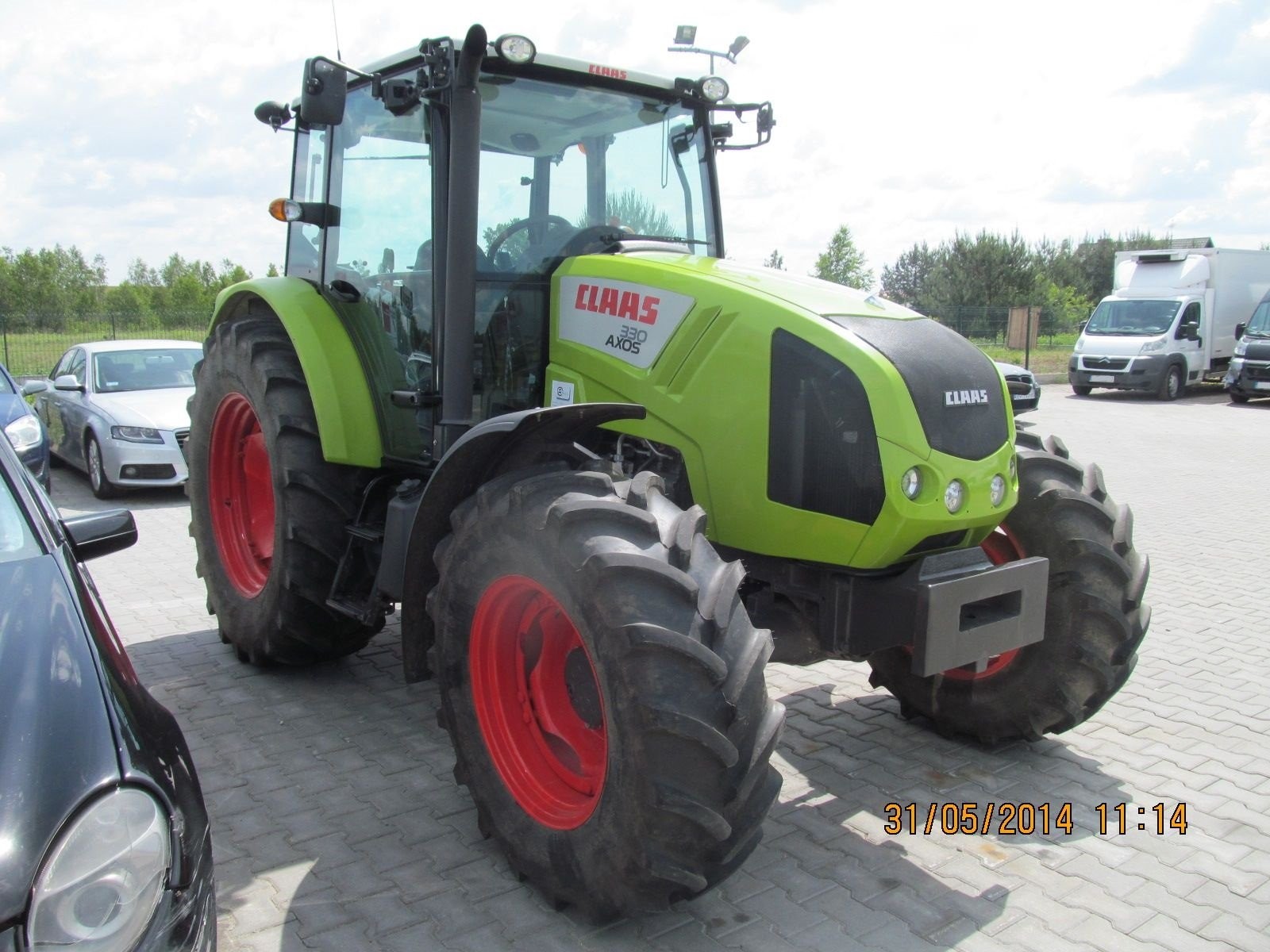 Claas AXOS 330  wersja C - 2012