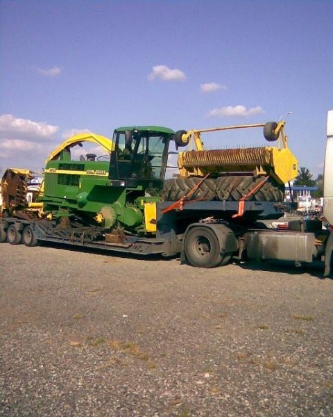 TRANSPORT claas bizon merkator massey fergusson — zdjęcie 3