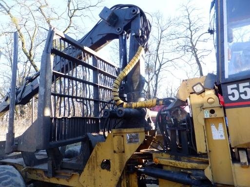 Forwarder - Catepillar 554 — zdjęcie 1