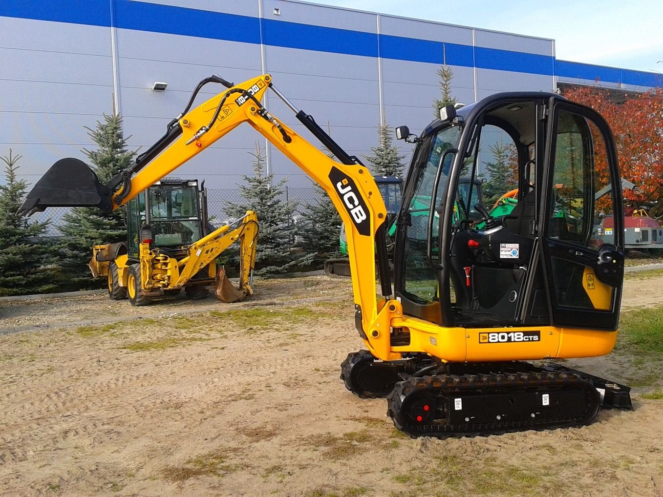 JCB 8018 CTS SUPER EXDEMO 20KM  LEASING GWR — zdjęcie 3