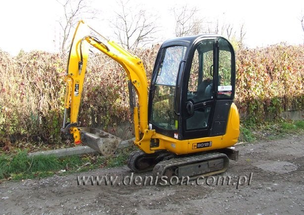 JCB 8018 z roku 2006- www.denison.com.pl