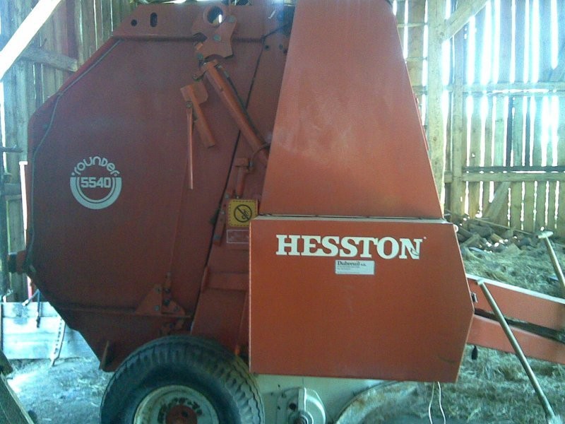 prasa 5540 hesston — zdjęcie 1