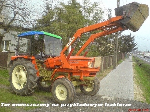 OKAZJA! - sprzedam tur do ciągnika — zdjęcie 1