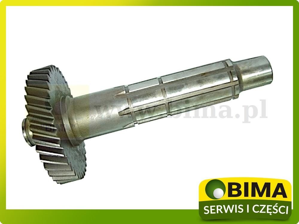 Wałek z kołem zębatym z37 John Deere 1850N,1640,1840 — zdjęcie 1