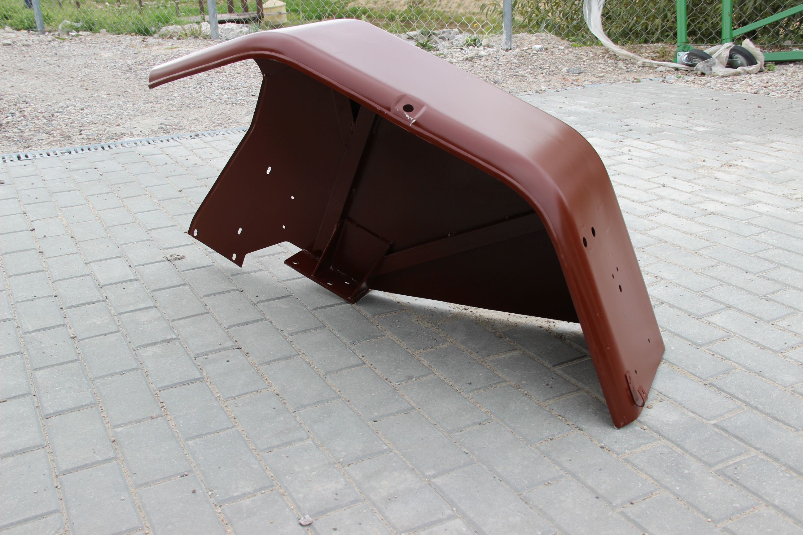 Błotniki błotnik metalowy tylny C330 C-330  — zdjęcie 2