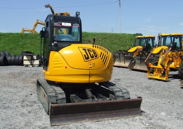 Midikoparka gąsienicowa JCB 8080 ZTS z roku 2007 — zdjęcie 2