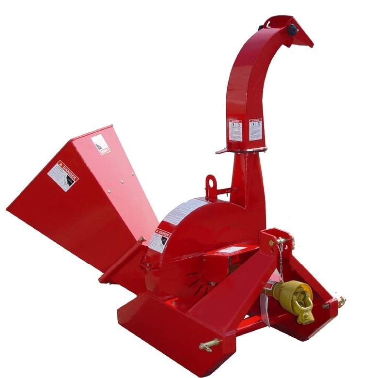 Rębak do gałęzi napędzany z WOM ciągnika 20-30HP, 4 noże tnące — zdjęcie 1