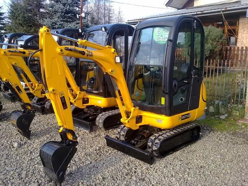 JCB 8014 - 2008 rok - minikoparka 1485kg