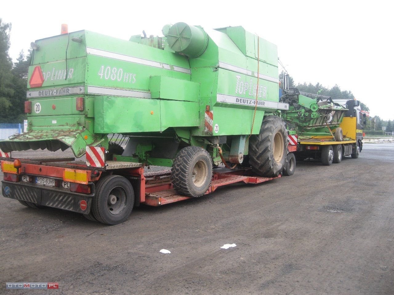 Claas Transport Kombajnów z hederem i na kołach - 2005 — zdjęcie 3