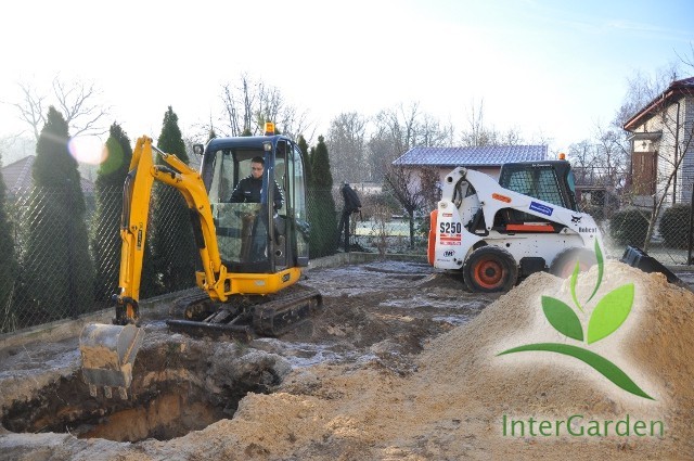 Usługi wynajem minikoparki miniładowarki BOBCAT WARSZAWA — zdjęcie 1