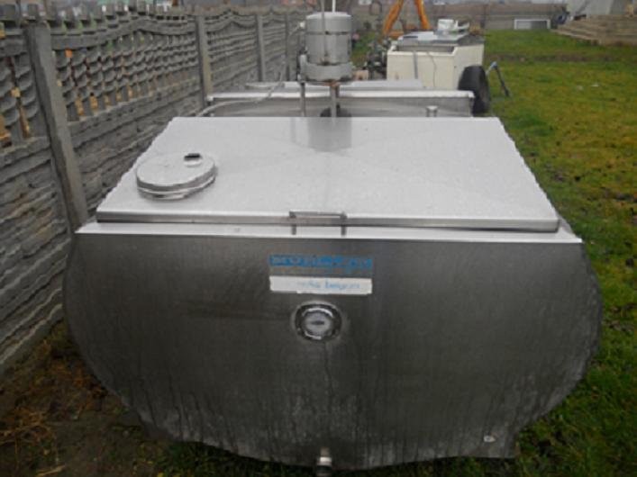 Zbiornik do mleka 1100 L — zdjęcie 2
