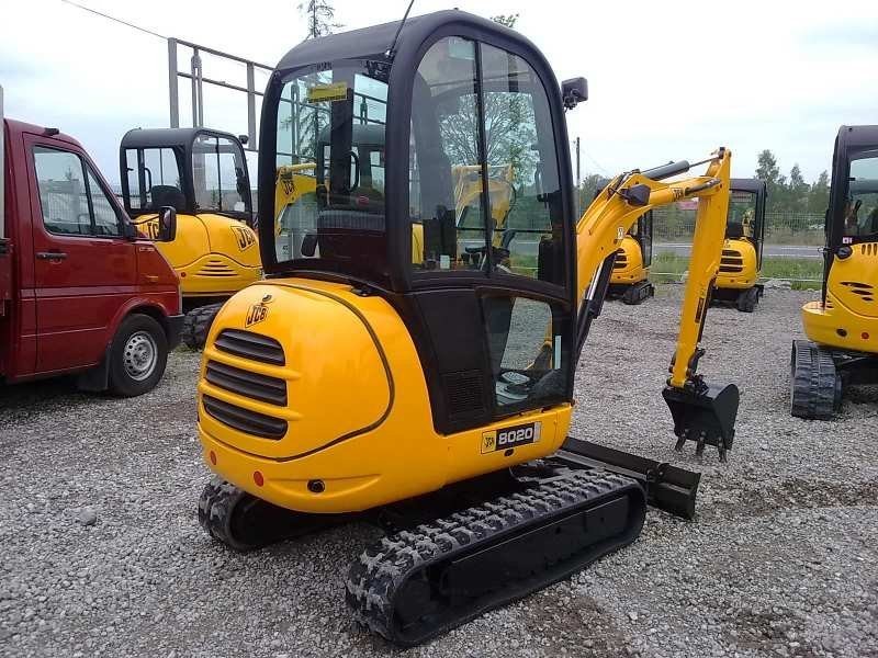 Minikoparka JCB 8020 - 2008 rok — zdjęcie 3