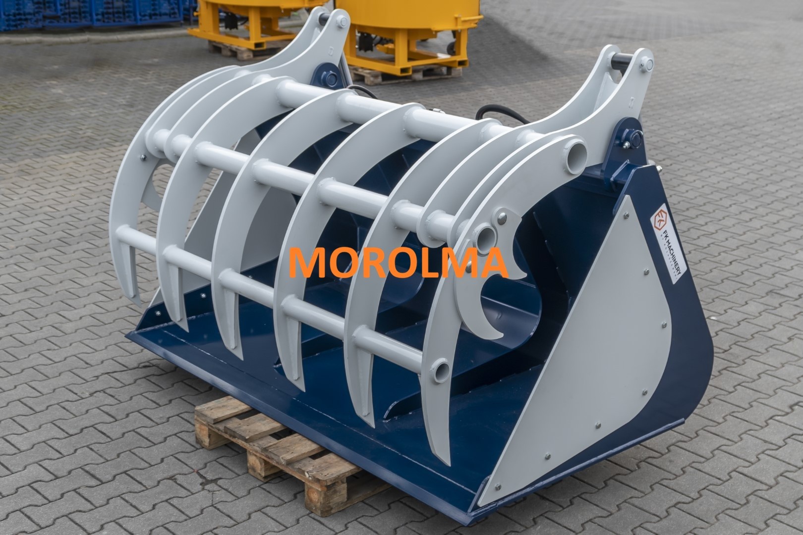 Łyżka z dociskiem łyżkokrokodyl szufla GOLIAT FK MACHINERY 1116 kg  — zdjęcie 6