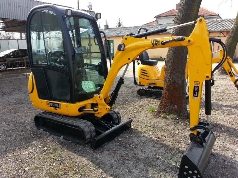 JCB 8016 - koparka / minikoparka - 2007 rok