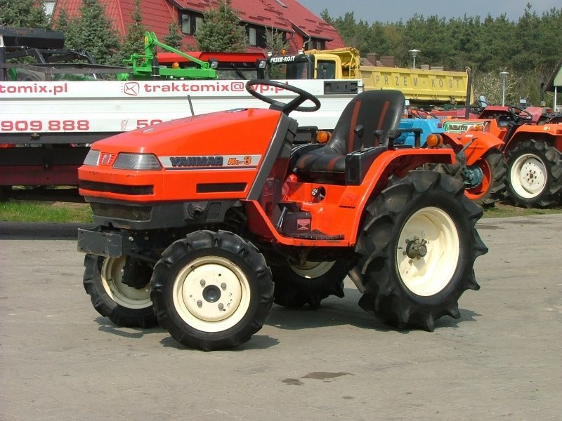 Mini traktor Yanmar Ke-3D 13,5KM, 4x4 — zdjęcie 3