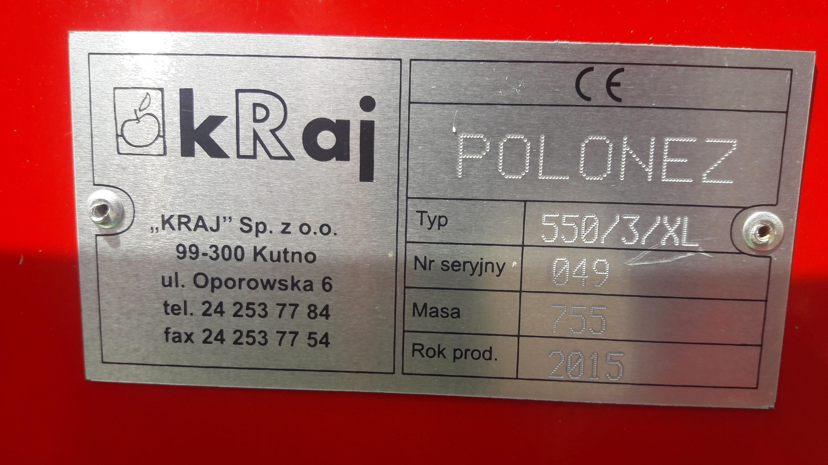 Siewnik UNIA Polonez 550/3/XL — zdjęcie 4